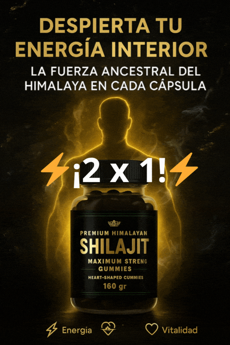 Gomitas de Shilajit del Himalaya