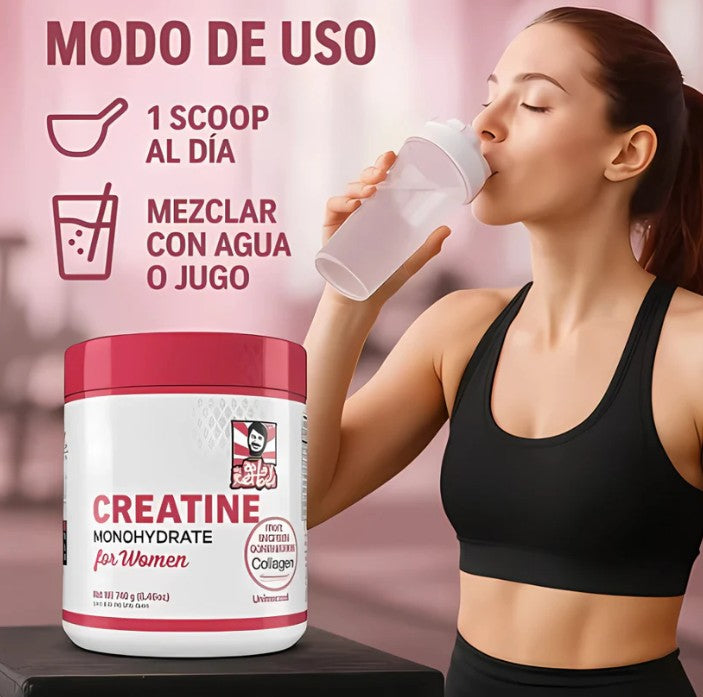 CREATINA MONOHIDRATADA FOR WOMEN