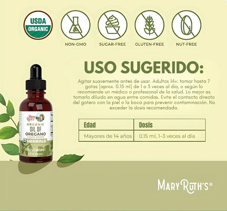 OREGANO OIL MARY RUTH'S