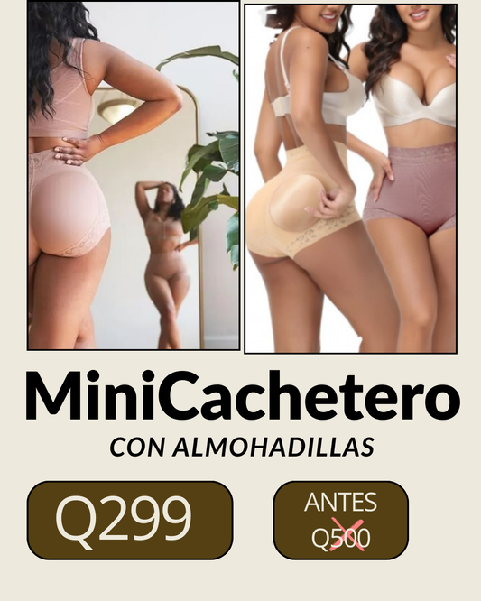 MINI CACHETERO HOT CURVY CON ALMOHADA